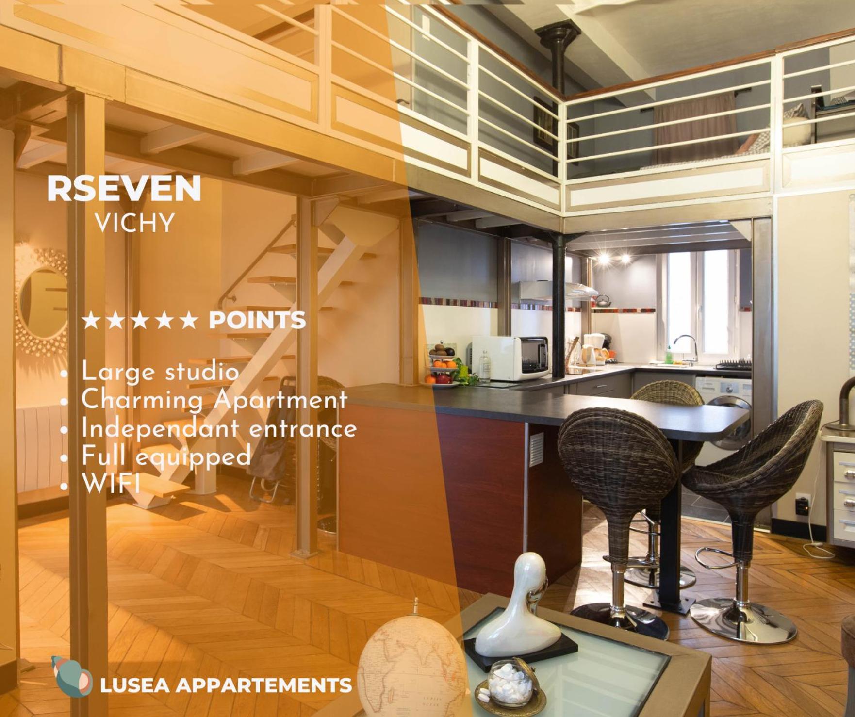 R-Seven - Cosy - Bien Situe Apartment Vichy Exterior foto